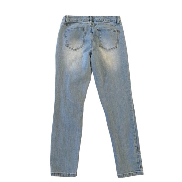 ARTISAN NY Embroidered Light Wash Ankle Jeans Size US 10 - Picture 7 of 9